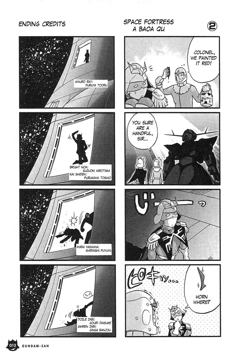 Mobile Suit Gundam-san Chapter 1 14